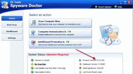 Spyware Doctor полезная программа для тех, кто много времени проводит в Интернете Spyware Doctor useful program for those, who a lot of tim